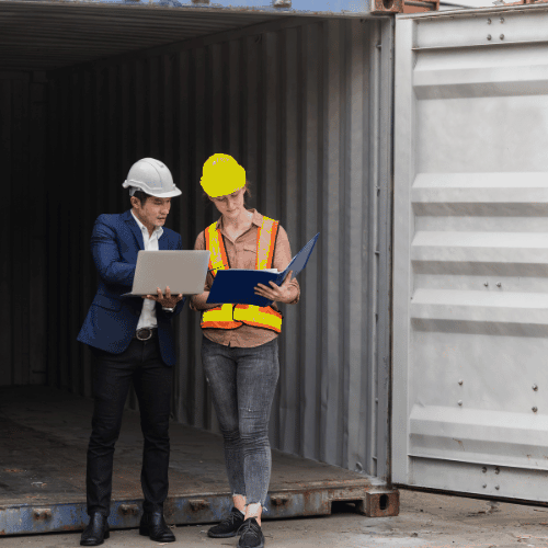 Reparación, lavado y fumigación de contenedores